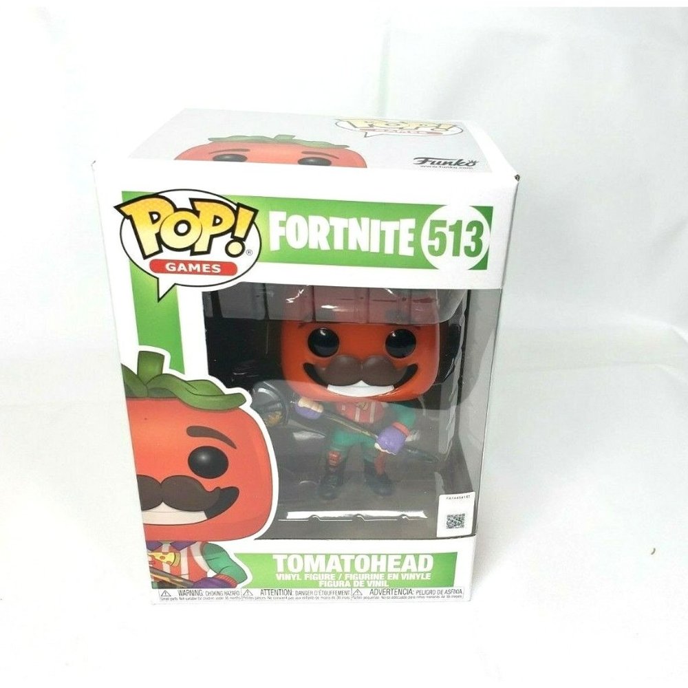 Pop Game Tomato Head Fortnite Video Game Funko Pop 513 Collectible Toys Figurine